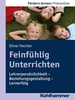 cover image of Feinfühlig Unterrichten